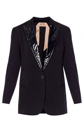 Blazer with lacquered inserts, zdjęcie 1 Blazer with lacquered inserts od N21